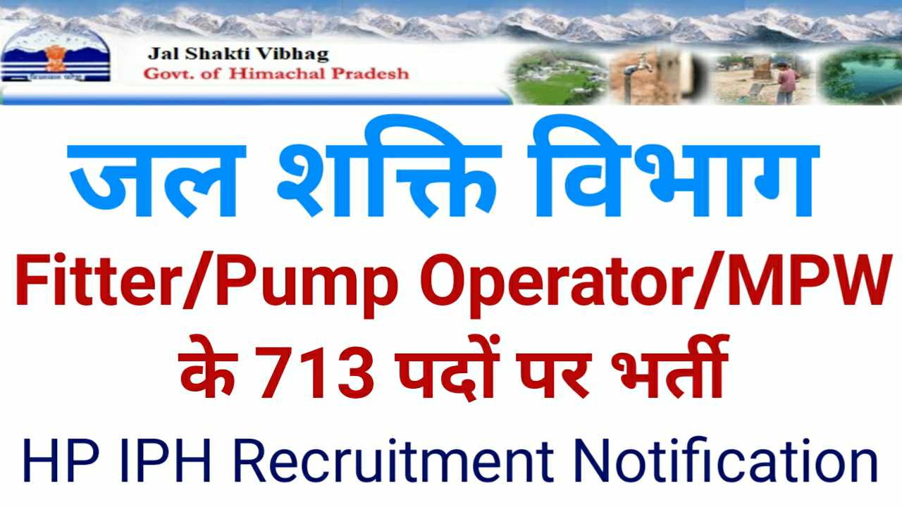 HP IPH Recruitment 2024