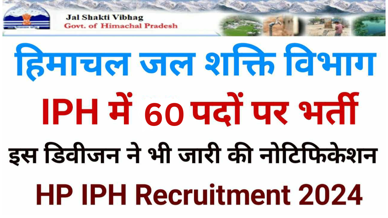 HP IPH Recruitment 2025